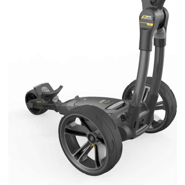 PowaKaddy CT10 GPS Elektrisk golfvogn - Gun Metal