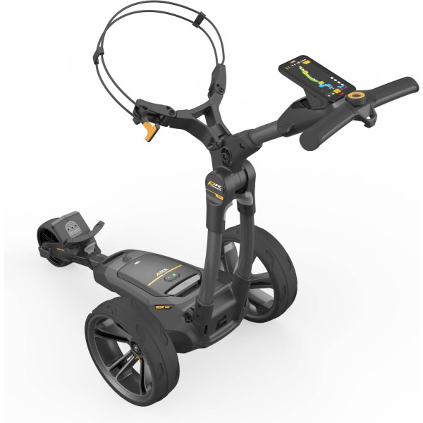 PowaKaddy CT12 GPS EBS Elektrisk golfvogn - Gun Metal