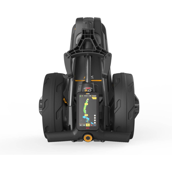 PowaKaddy CT12 GPS Elektrisk golfvogn - Gun Metal