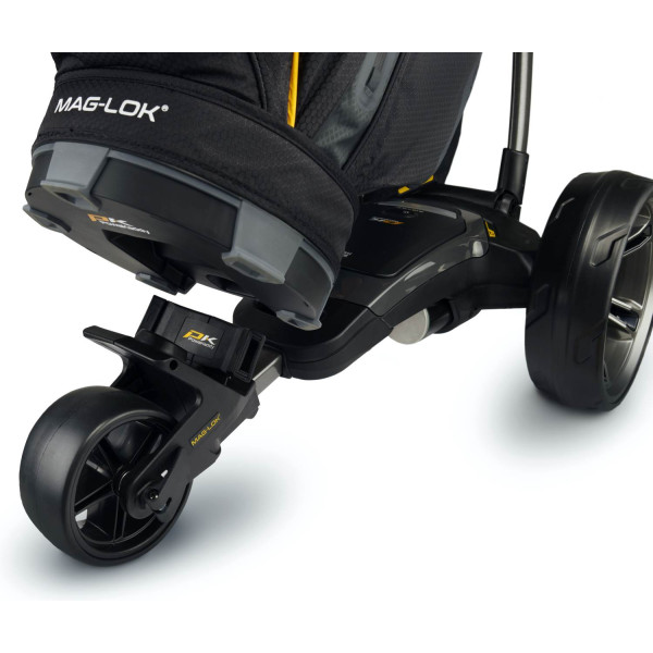 PowaKaddy DLX Lite MagLock Vognbag - Grå/Gul