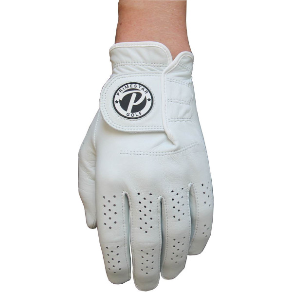 Prime Star Tour Læder Dame Golfhandske - Hvid