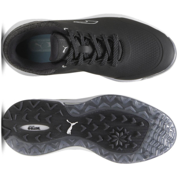 Puma Alphacat Nitro Vandtætte Dame Golfsko Uden Spikes - Puma Black/Cool Dark Gray