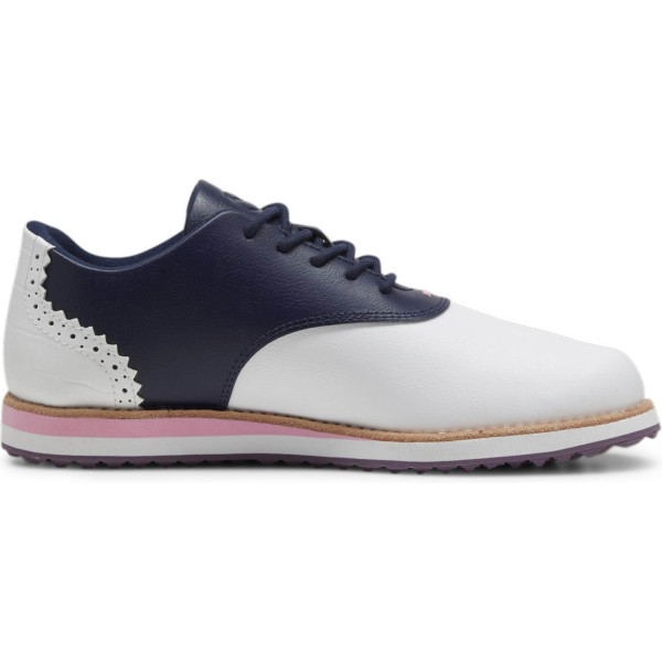 Puma Avant Vandtætte Dame Golfsko Uden Spikes - Puma White/Deep Navy