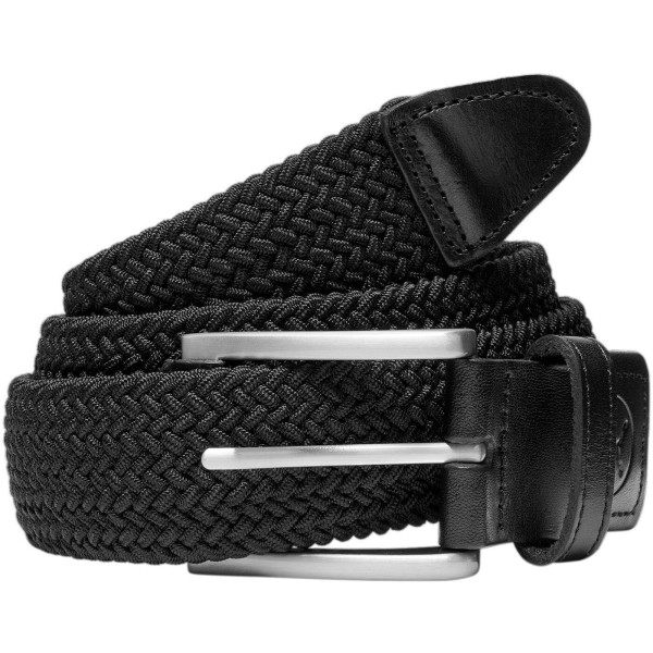 Puma Braided Weave Herre Bælte - Puma Black