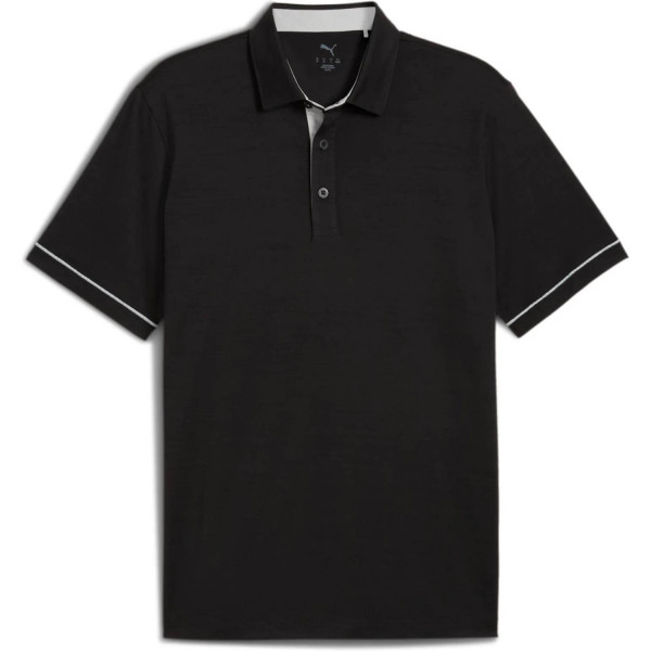 Puma Cloudspun Haystack 2.0 Herre Poloshirt - Puma Black Heather