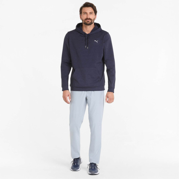 Puma Cloudspun Progress Herre Pullover - Navy Blazer Heather