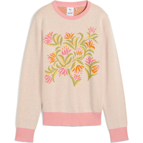 Puma Dani Dazey Sweater Dame Pullover - Warm White