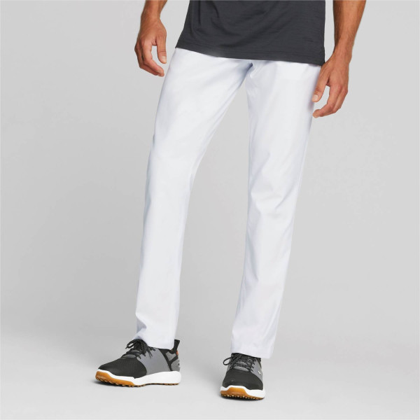 Puma Dealer 5 Pocket Herre Bukser - White Glow