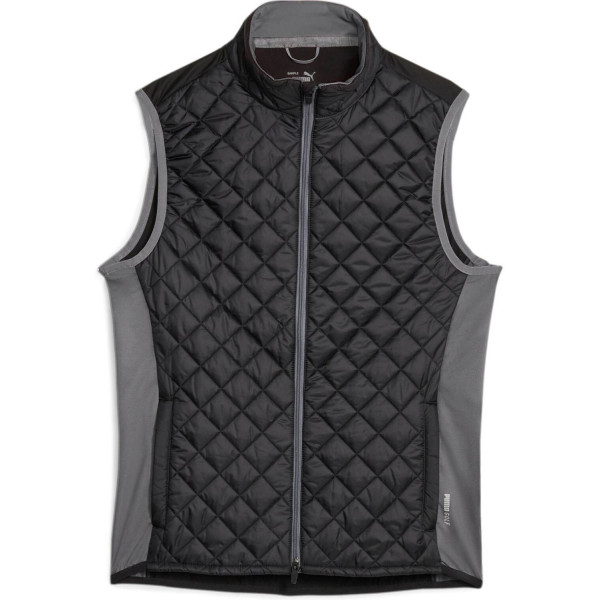 Puma Frost Quilted Herre Vest - Puma Black/Slate Sky