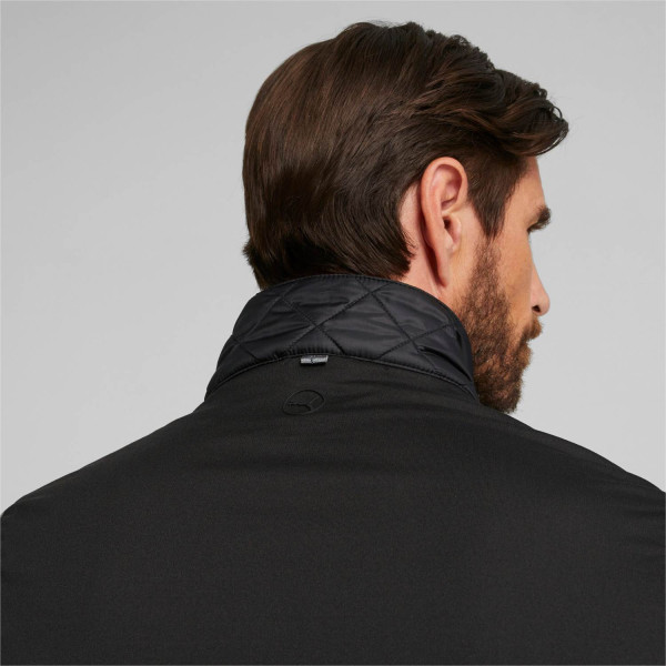 Puma Frost Quilted Herre Vest - Puma Black/Slate Sky