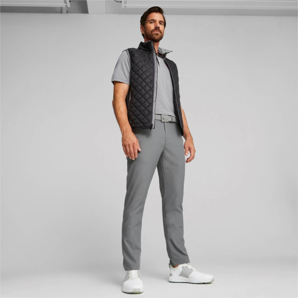 Puma Frost Quilted Herre Vest - Puma Black/Slate Sky