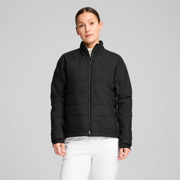 Puma Kyley Quilted Dame Jakke - Puma Black