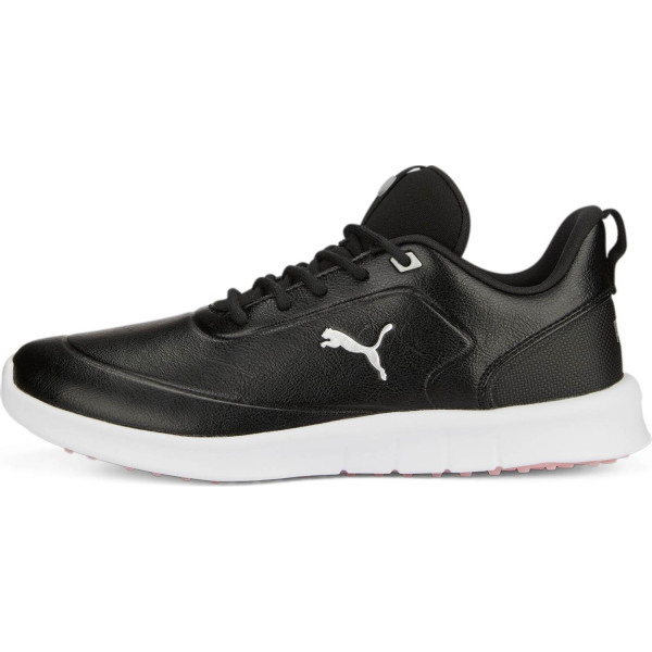 Puma Laguna Fusion Wp Vandtætte Dame Golfsko Uden Spikes - Puma Black/Rose Dust