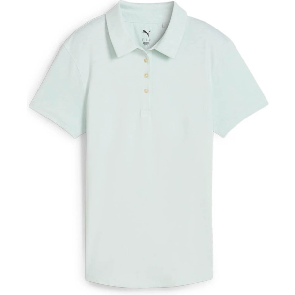 Puma MATTR Lianas Jacquard Dame Poloshirt - Peaceful Blue