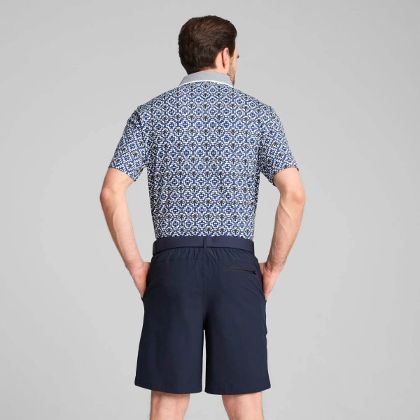 Puma PTC Tile Herre Poloshirt - White Glow/Deep Navy