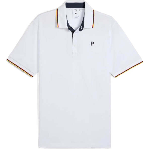 Puma PTC Tipped Herre Poloshirt - White Glow