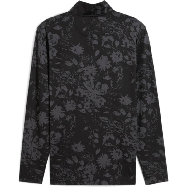 Puma Pure 2.0 Rose 1/4 Zip Herre Pullover - Puma Black/Strong Gray