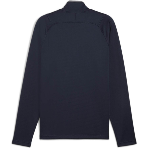 Puma Waffle Fleece 1/4 Zip Herre Pullover - Deep Navy