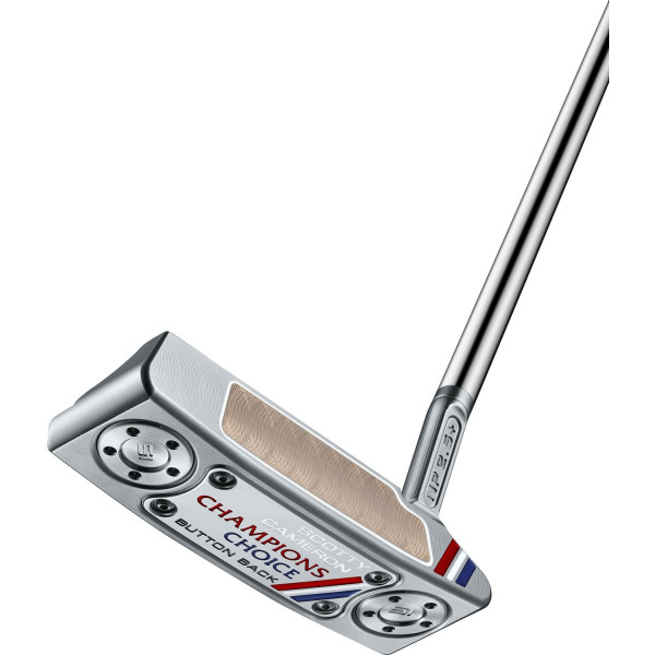 Scotty Cameron Champions Choice Newport 2.5 Plus Button Back (2023) Slant Neck Putter - Chrome