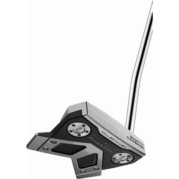 Scotty Cameron Phantom 11 Long Design Single Bend Neck Putter - Chrome