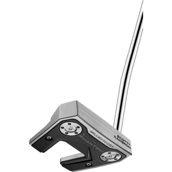Scotty Cameron Phantom 5 Single Bend Neck Herre Putter - Chrome
