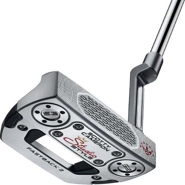 Scotty Cameron Studio Style Fastback 2 (2026) Plumber Neck Putter - Chrome