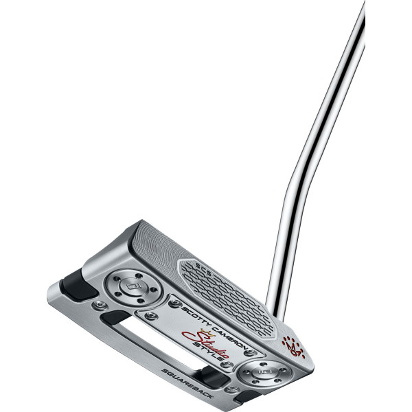 Scotty Cameron Studio Style Squareback (2025) Single Bend Neck Putter - Steel