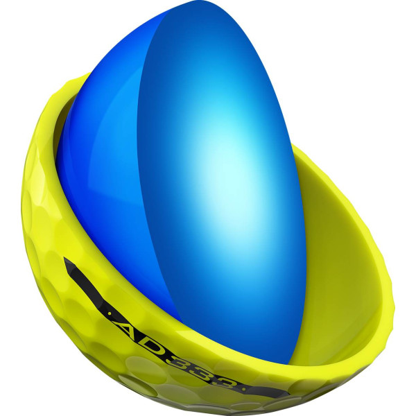 Srixon AD333 (2024) Golfbolde - Gul