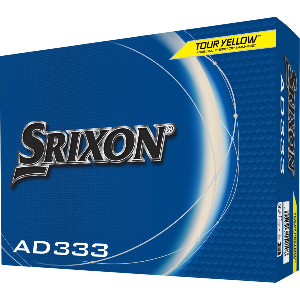 Srixon AD333 (2024) Golfbolde - Gul
