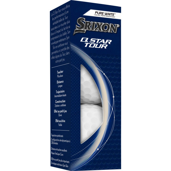 Srixon Q-Star Tour (2024) Golfbolde - Hvid
