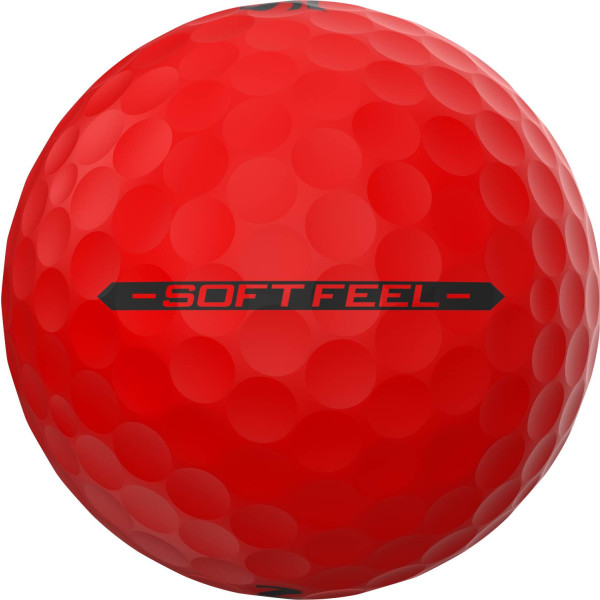 Srixon Soft Feel (2025) Herre Golfbolde - Brite Red