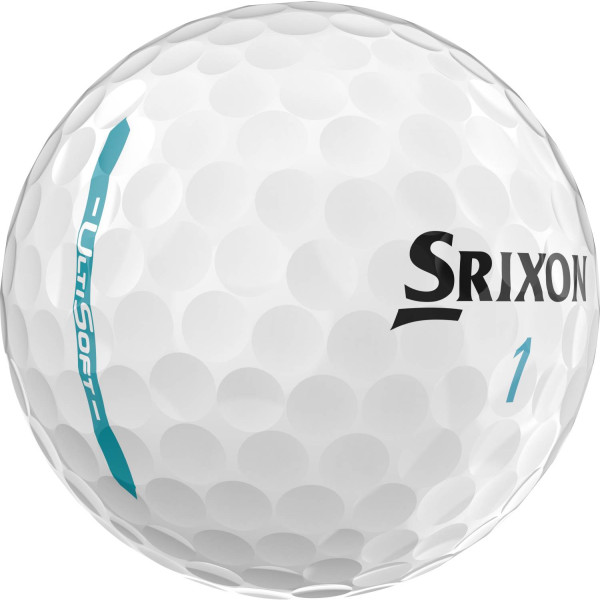 Srixon Ultisoft (2025) Herre Golfbolde - Pure White