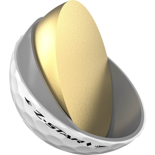 Srixon Z-Star Diamond (2021) Logobolde - Hvid