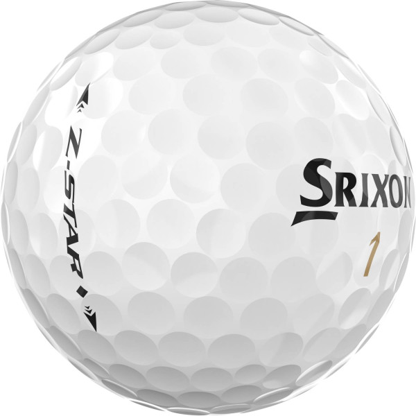 Srixon Z-Star Diamond (2021) Logobolde - Hvid