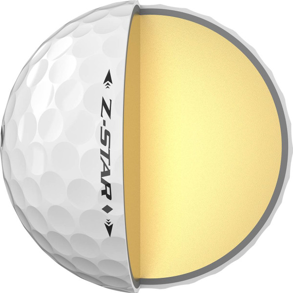 Srixon Z-Star Diamond (2021) Logobolde - Hvid