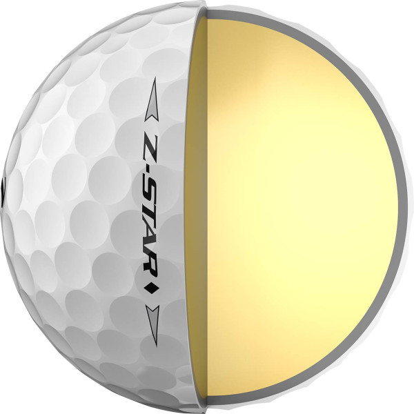 Srixon Z-Star Diamond (2025) Herre Golfbolde - Pure White