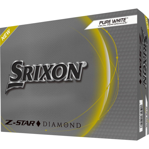 Srixon Z-Star Diamond Golfbolde - Hvid