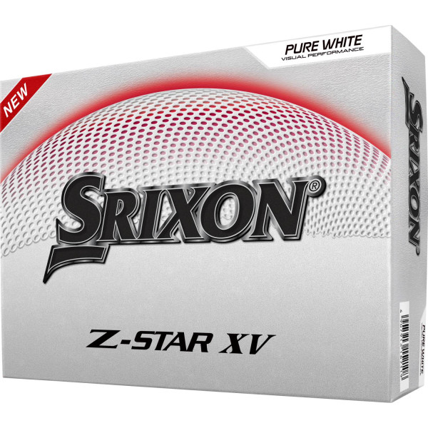 Srixon Z-Star XV (2025) Herre Golfbolde - Pure White