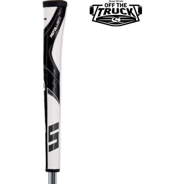 SuperStroke Zenergy Pistol Lock Putte grip - Sort/Hvid