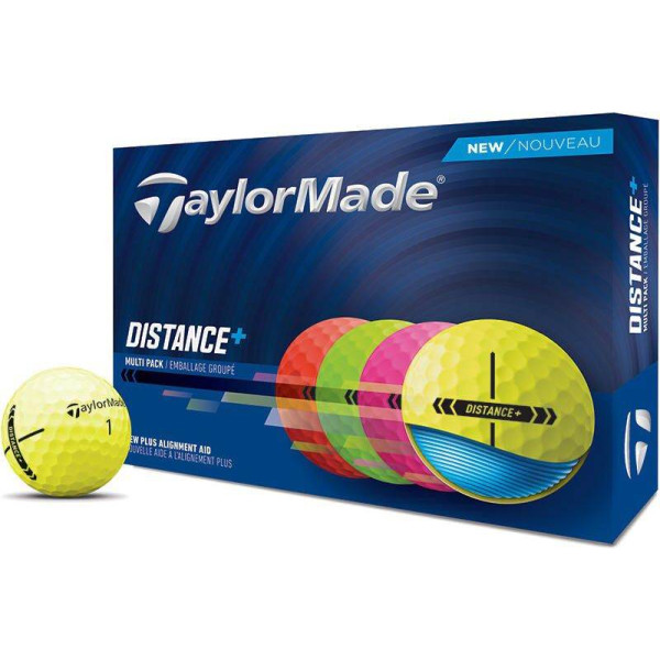 Taylormade Distance+ (2025) Golfbolde - Multi Pack