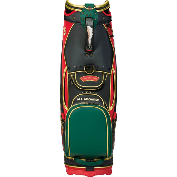 Taylormade Open Championship (2025) Herre Staff Vognbag - Black/Red/Dark Green