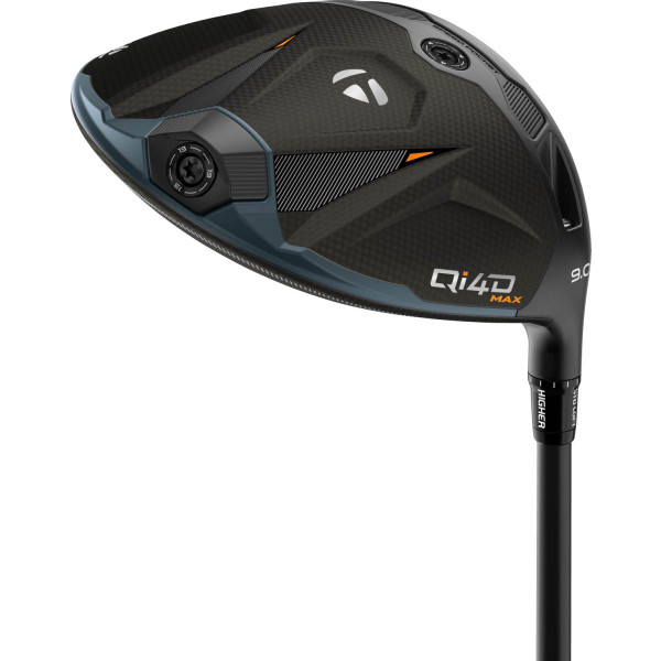 Taylormade Qi4D Max Herre Driver - Black/Navy/Orange