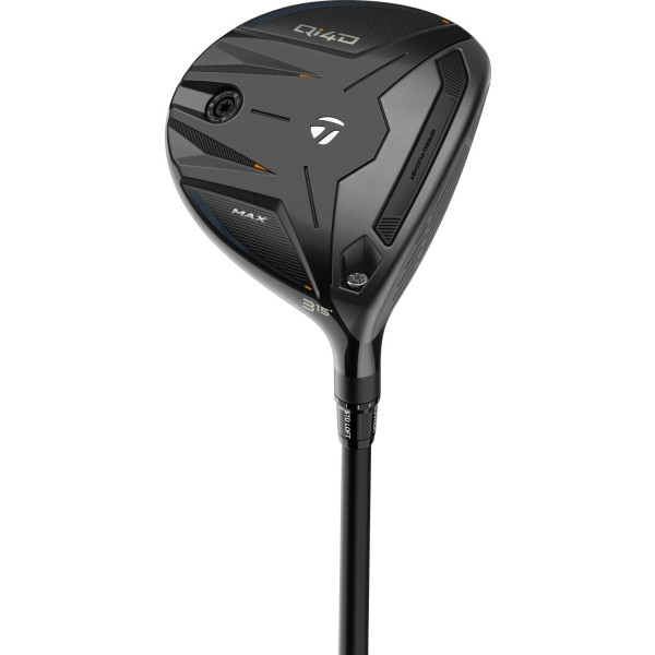 Taylormade Qi4D Max Herre Fairwaykølle - Black/Navy/Orange