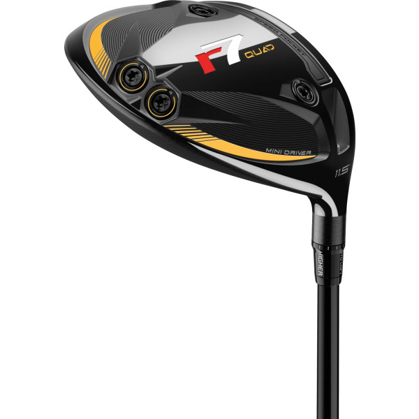 Taylormade R7 Quad Herre Mini Driver - Black/Yellow