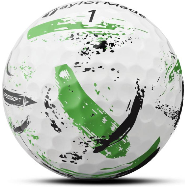 Taylormade SpeedSoft INK (2024) Golfbolde - Grøn