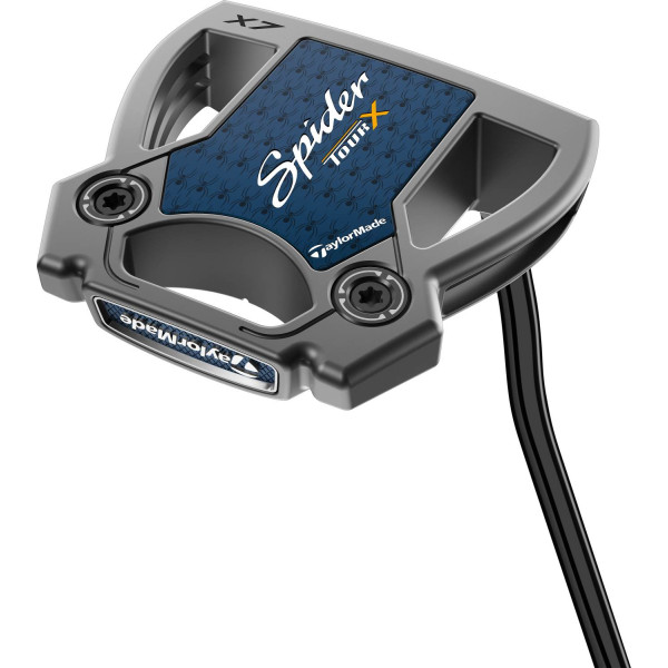 Taylormade Spider Tour X Double Bend Neck Putter - Børstet Stål