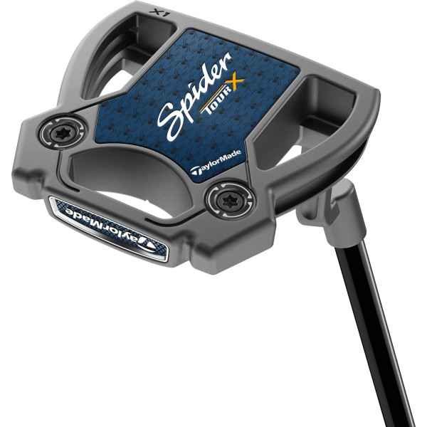 Taylormade Spider Tour X Plumber Neck Putter - Børstet Stål