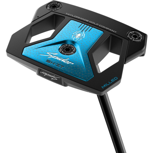 Taylormade Spider ZT Straight Neck Putter - Black