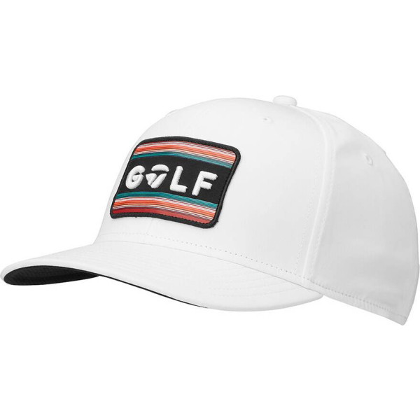 Taylormade Sunset Snapback Hat Kasket - White
