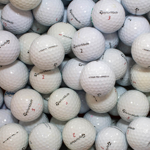 Taylormade Tour Mix Hvid Herre Søbolde